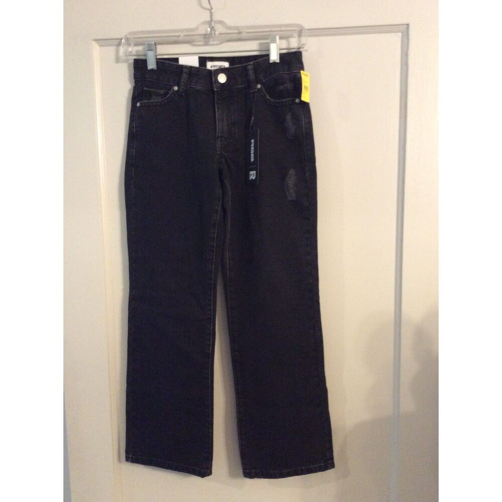 New NWT RSQ Tillys Skinny Distressed Black Skinny Jeans 28 x 32